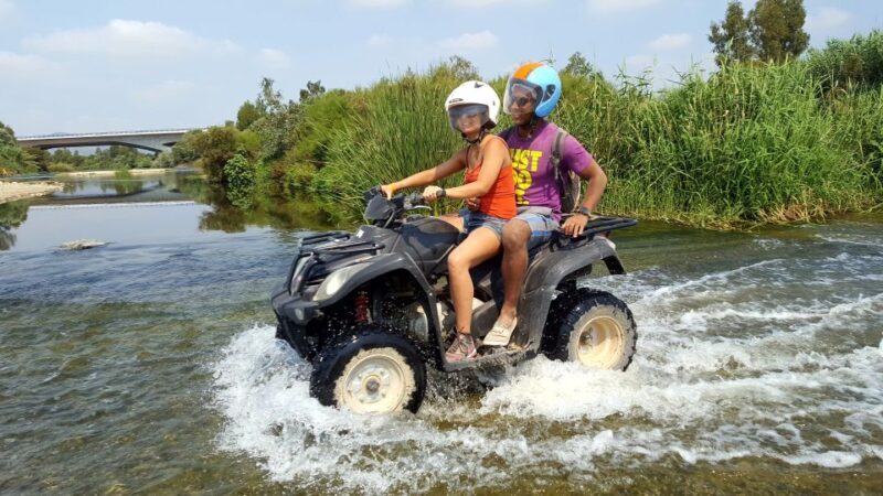 Málaga: Off-Road 2-Seater Quad Tour through Land and River - An Introduction to the Málaga Quad Tour
