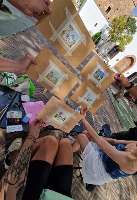 Málaga: Watercolor Drawing Tour and Workshop - Discovering Malaga Through Art and Culture