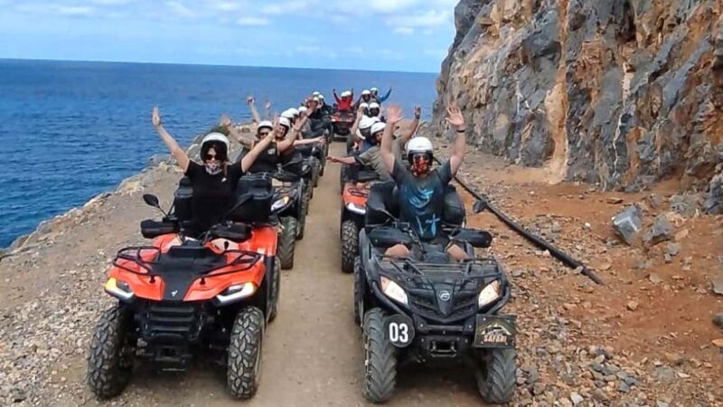 Malia: Off-Road Quad Safari Tour with Lunch and Transfers - Key Points