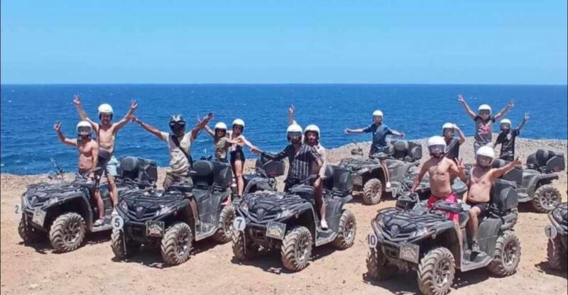 Malia: Off-Road Quad Safari Tour with Lunch and Transfers - Swimming at Sisi Beach