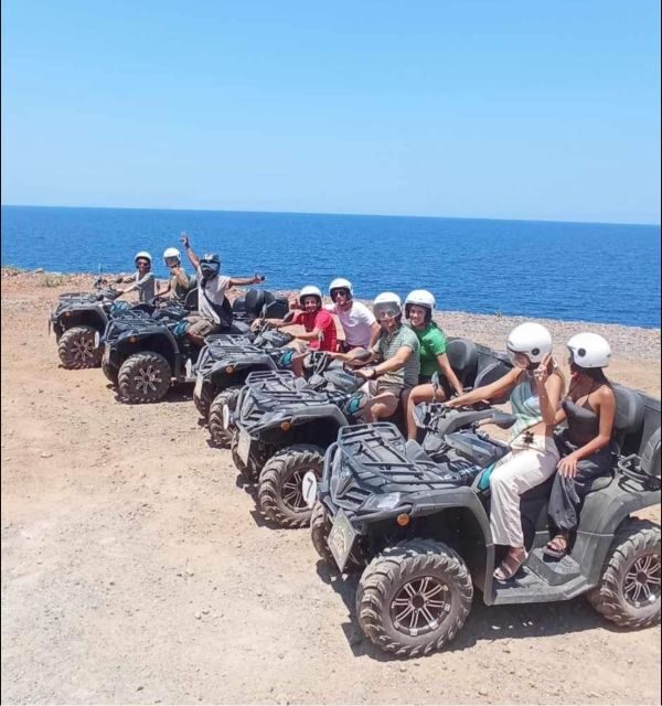 Malia: Off-Road Quad Safari Tour with Lunch and Transfers - Traditional Cretan Lunch