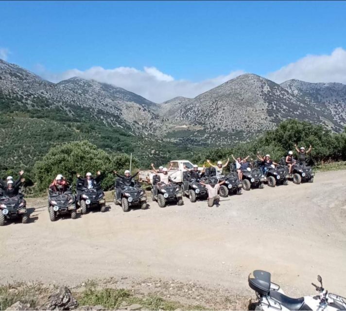 Malia: Off-Road Quad Safari Tour with Lunch and Transfers - The Coastal Ride and Narrow Streets