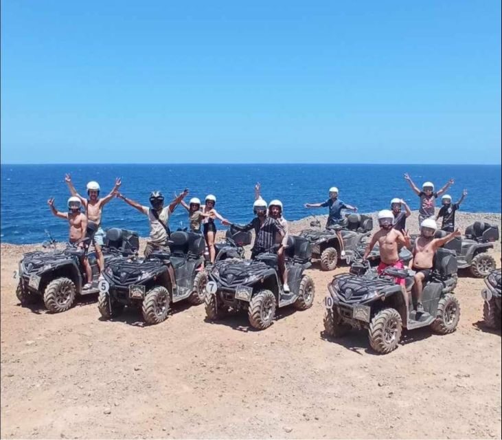 Malia: Off-Road Quad Safari Tour with Lunch and Transfers - End of the Day and Return