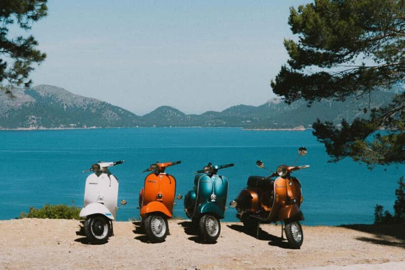 Mallorca: Full-day guided tours on a classic Vespa - Key Points
