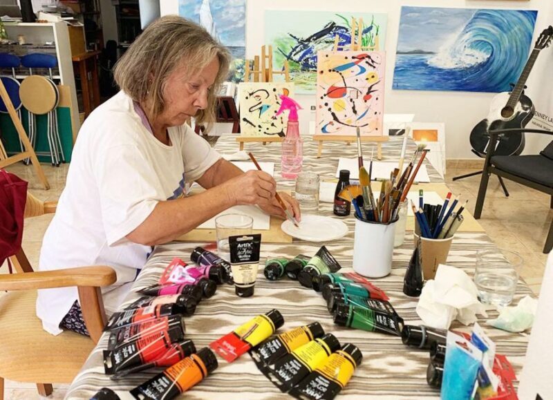 Mallorca: Painting like Miró - The Final Product and Memories