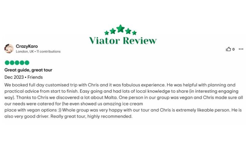 Malta: 3 Cities, Marsaslokk, Blue Grotto, Hagar Qim Temples - Final Thoughts