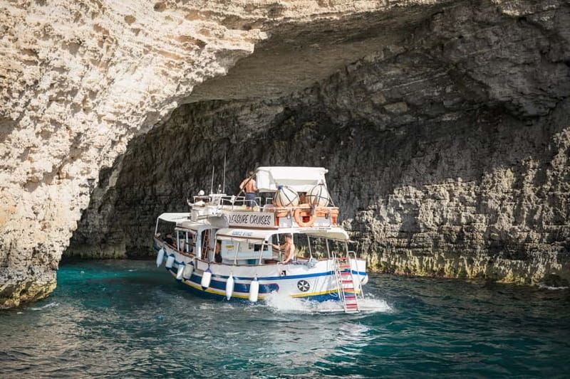 Malta: Comino, Blue & Crystal Lagoon, Gozo & Seacaves - Route Highlights Before You Even Swim: Elephant Rock and Cave Scenery