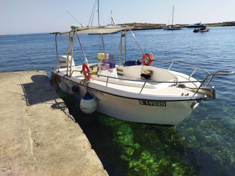 MALTA Comino BlueLagoon Private Boat trips - Key Points