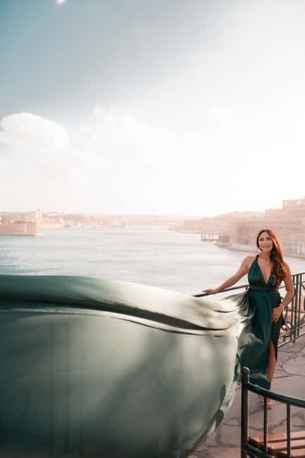 Malta: Flying Dress Photoshoot & Video Experience - Key Points