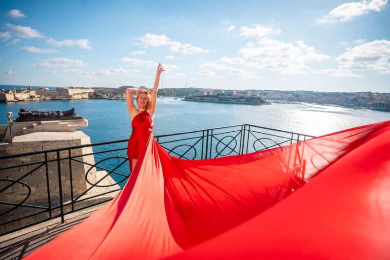 Malta: Flying Dress Photoshoot & Video Experience - Pricing and Overall Value