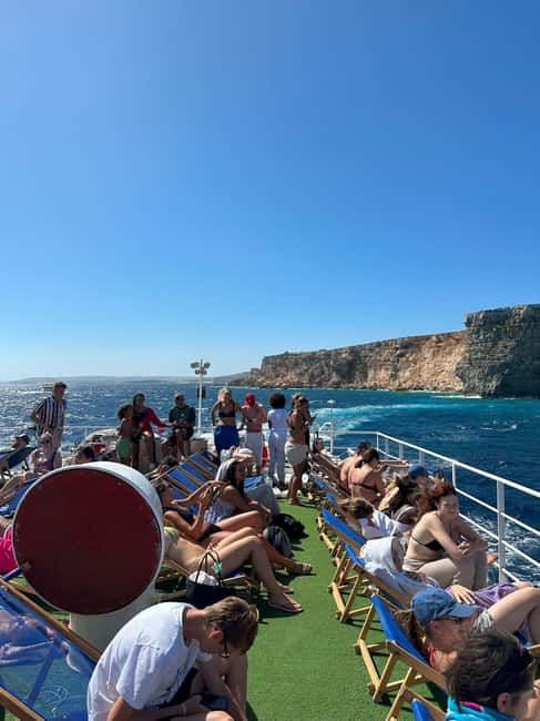Malta: Gozo, Comino & Blue Lagoon Cruise - swim & sightsee - Comino Cave Views and the Optional Speedboat Add-On