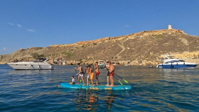 Malta: Guided Giant SUP Tour - Malta: Guided Giant SUP Tour — A Friendly Look