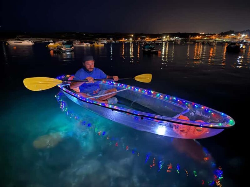 Malta: Illuminated Night Kayak Tour - Glow In The Dark - What to Expect from the Malta Night Kayak Tour