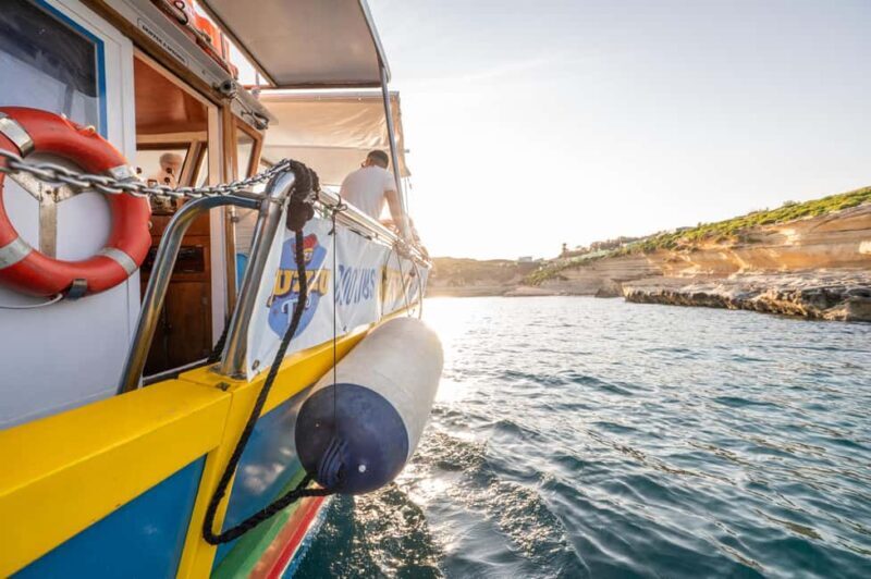 Malta: Sunset Boat Tour to St. Peters Pool and South Coast - Discovering Malta’s Coast from the Water