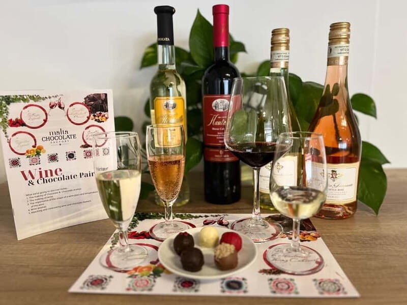 Malta: Wine and Chocolate Pairing Experience - The Art of Pairing and Learning