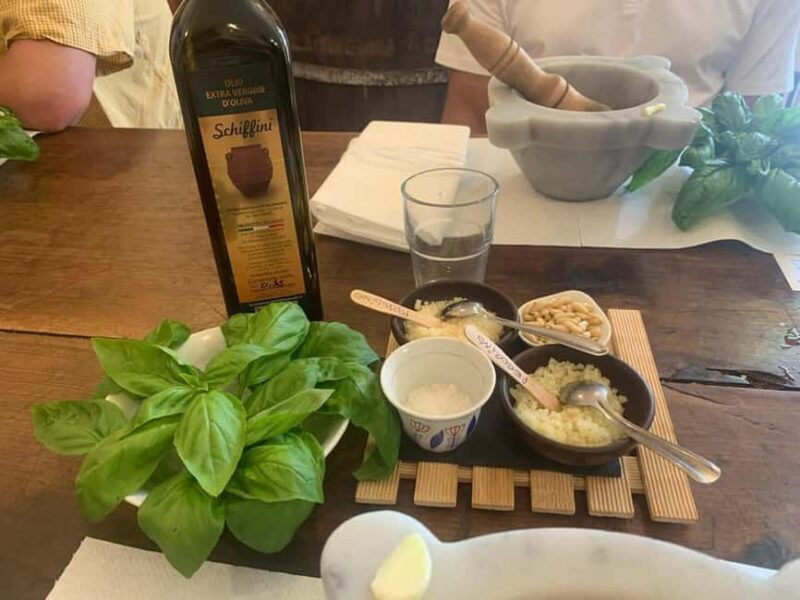 Manarola: Authentic Pesto Making Class at Cinque Terre - Practical Details and Tips