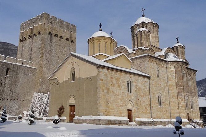 Manasija monastery and Resava Cave Tour From Belgrade - Exploring Manasija Monastery