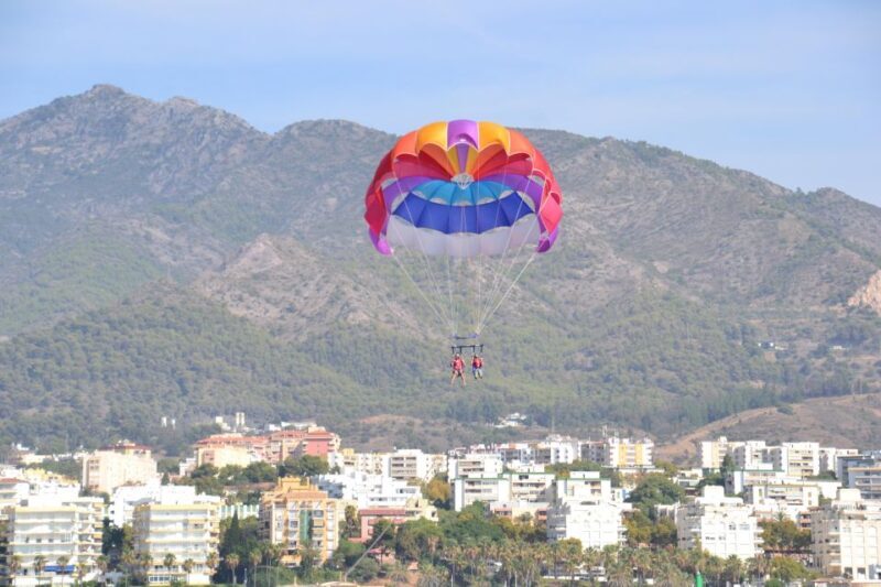 Marbella from the heights: Parasailing - Exploring Marbella from the Skies