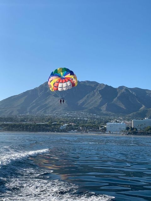 Marbella from the heights: Parasailing - Final Thoughts
