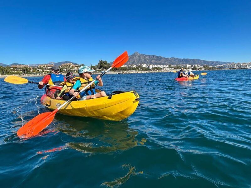 Marbella: Guided Kayak Tour in Puerto Banús - Exploring the Experience