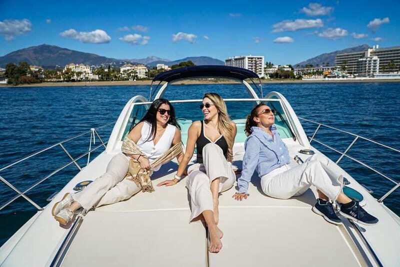 Marbella: shared cruise 2-4 hours on luxury yacht Targa 37 or Targa 48 - Frequently Asked Questions