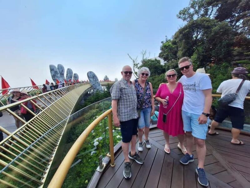 Marble Mountains - Golden Bridge- BaNa Hills: Hoi An/Da Nang - Starting the Day: Convenient Pickup and Early Departure