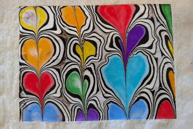 Marbled Silk Scarf, Trucker Hat, Sketchbook or 4 Pieces of Paper - The Sum Up