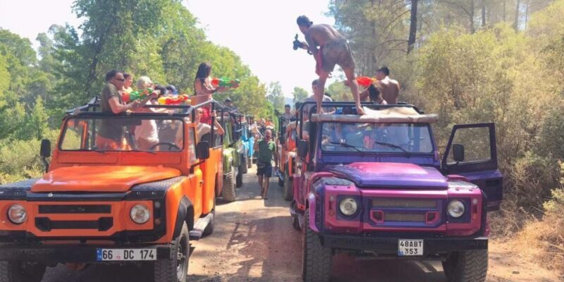 Marmaris Jeep Safari Water Fight, Colour and Foam Party - What Is the Marmaris Jeep Safari Water Fight, Colour and Foam Party?