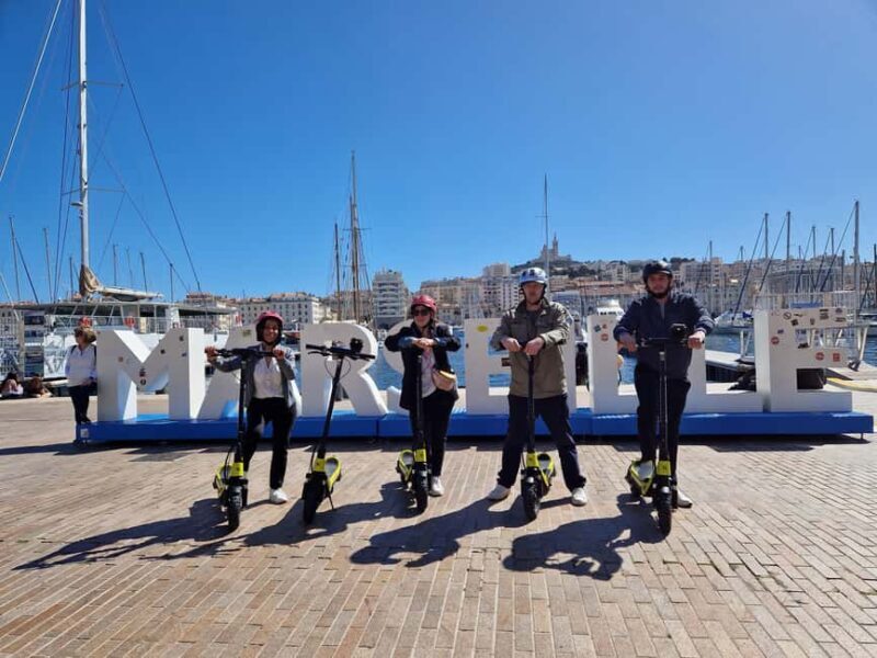 Marseille: Self-Guided Smartphone Tour by E-Scooter - Key Points