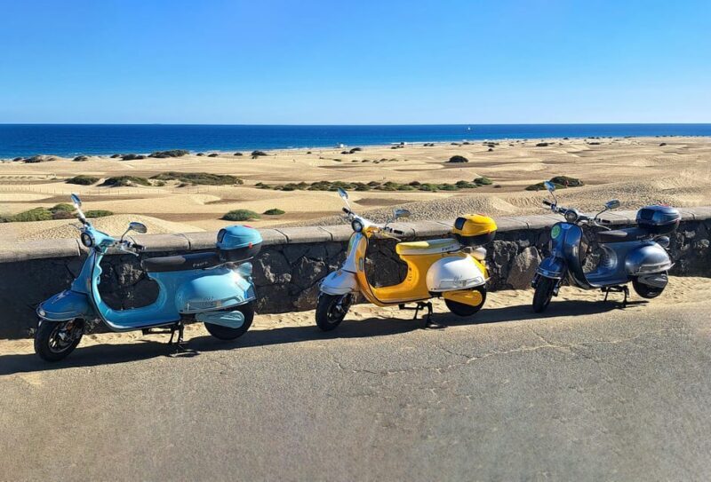 Maspalomas and Las Palmas: electric vintage scooter for rent - The Route and Experience Details