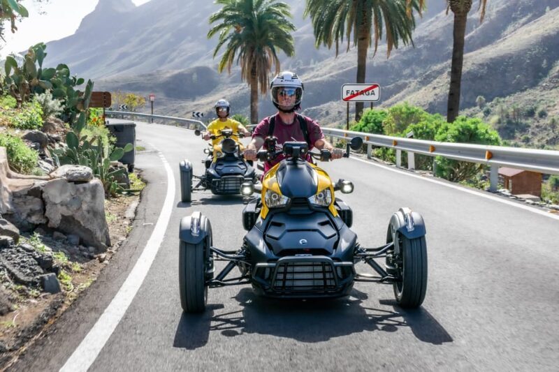 Maspalomas: Ryker Moto Tour to Fataga (Mountain buggy) - Key Points