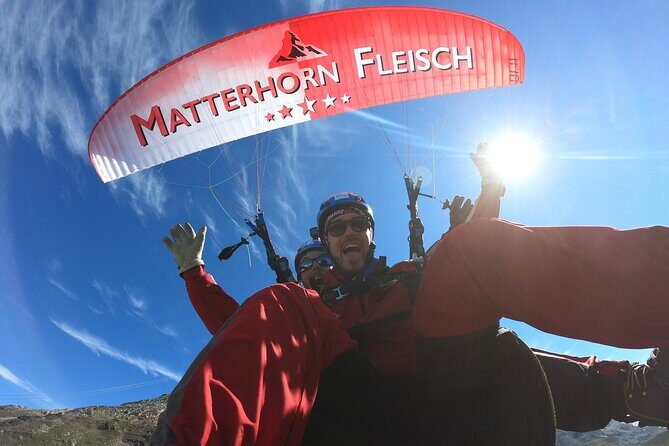 Matterhorn Paragliding flight in Zermatt (20-25min) - Key Points