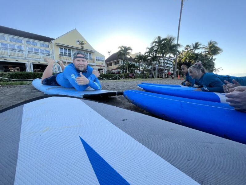 Maui Lahaina Group Surf Lesson - The Experience in Action