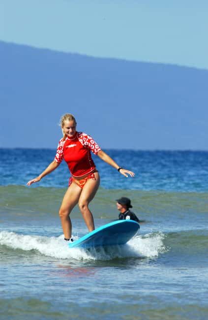 Maui: Surfing Lesson for everyone ; pure fun! - Key Points