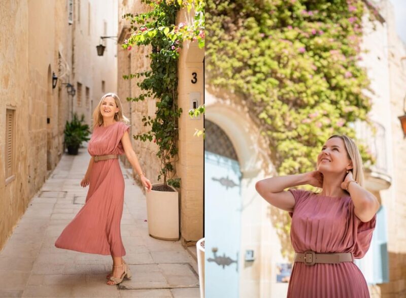 Mdina Professional Photoshoot 45 min over 70 digital Photos - The Charm of Mdina — Why It’s the Perfect Backdrop