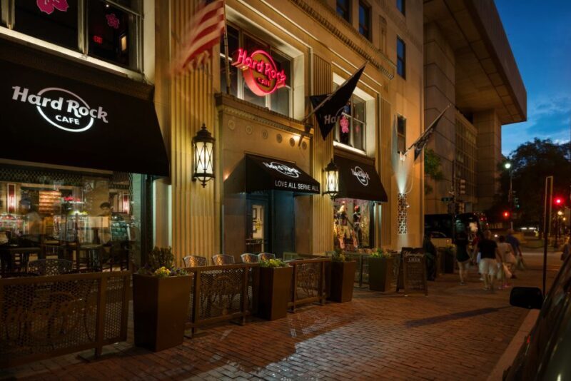 Meal at the Hard Rock Cafe Washington DC - The Food and Menu Breakdown