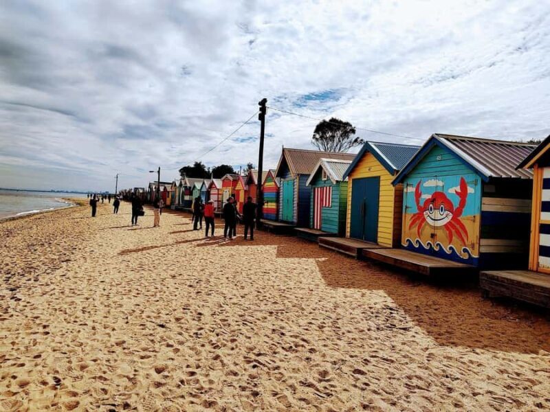 Melbourne 3-Hour Small Group Tour with Beach Boxes - Key Points