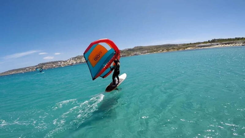 Mellieha Bay: Wing Foiling Lesson - The Real Experience – What You Can Expect