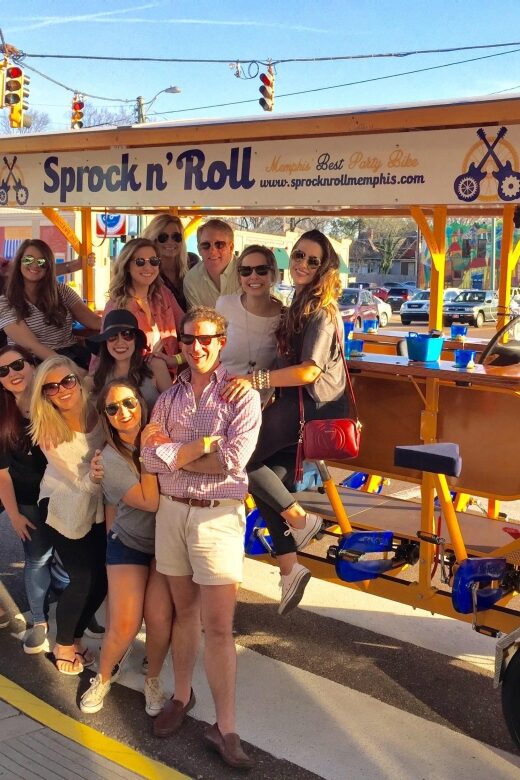 Memphis: Guided Bar Crawl on a Pedal Bike - FAQ
