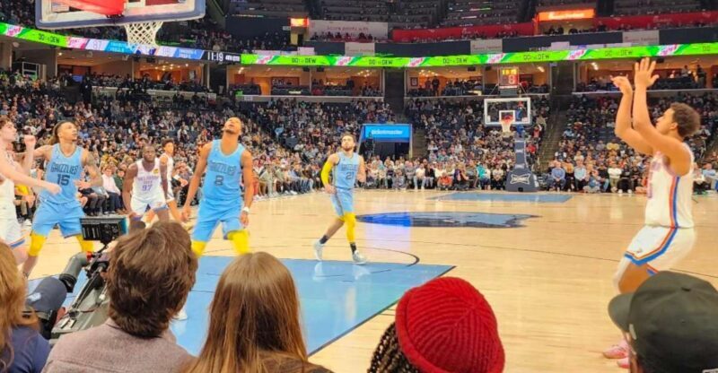 Memphis: Memphis Grizzlies Basketball Game Ticket - The Game Day Atmosphere