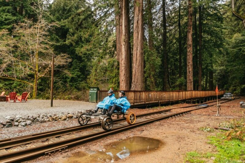 Mendocino County: Pudding Creek Railbikes - Key Points