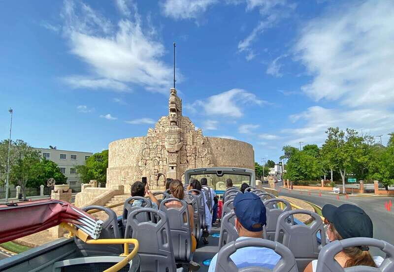 Mérida: Panoramic Sightseeing Tour Bus Ticket with 2 Routes - Key Points