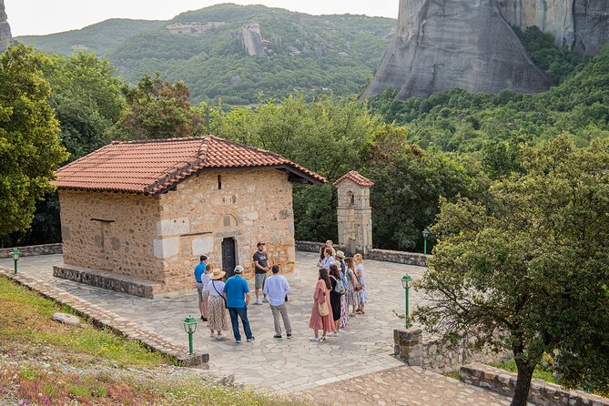 Meteora Monasteries Half-Day Small Group Tour with Transport - Roussanou Monastery: WWII Damage and a Convent Life