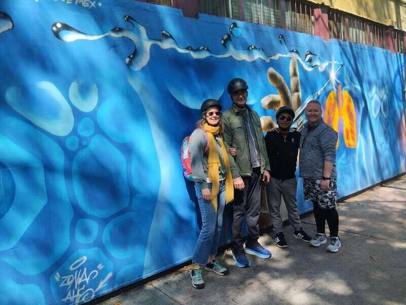 Mexico City Grafitti & Street art bike tour, find hidden gem - FAQ