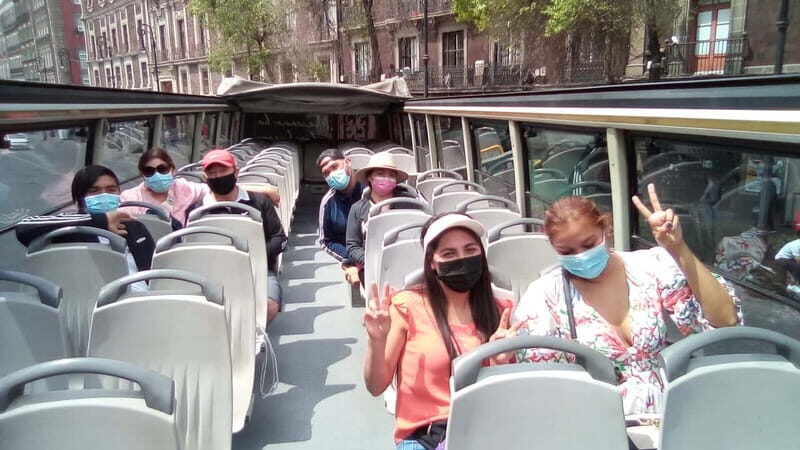 Mexico City: Hop-On Hop-Off Bus City Tour - Key Points