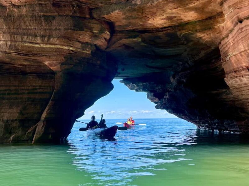 Meyers Beach: Apostle Islands Sea Cave Kayak Tour - Key Points