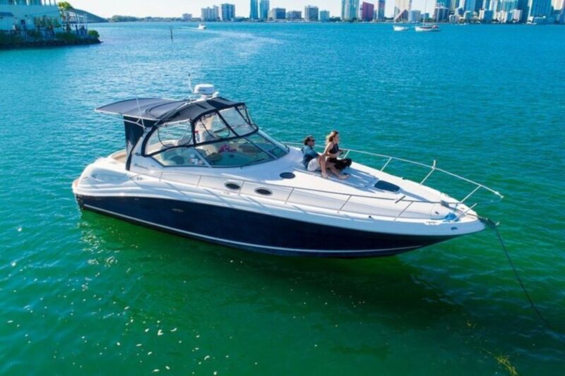 Miami: 37-Foot Sundancer Boat Rental - The Freedom to Create Your Day