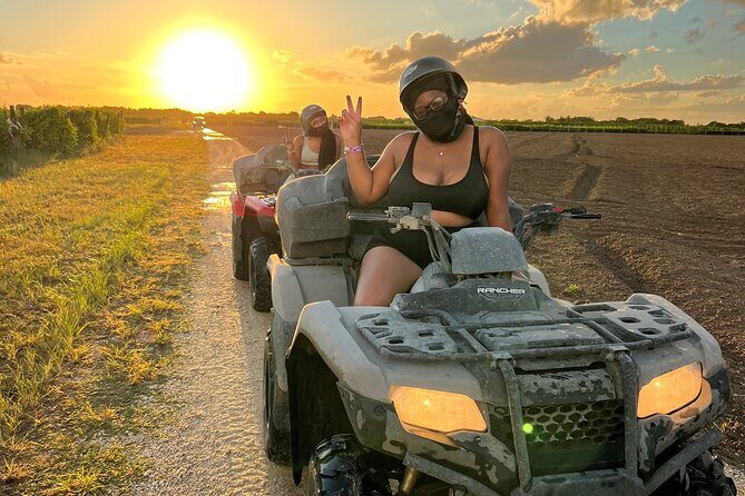 Miami ATV Night Ride with LED Lights- FREE PASSENGER & SKI MASK - The Value of the Tour