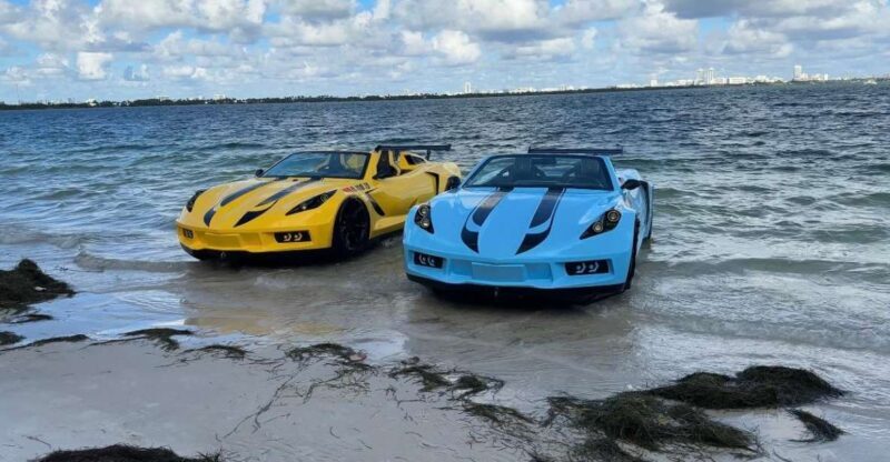 Miami Beach 1-HOUR JETCAR RIDE PLUS FREE 1-HOUR BOAT TOUR - Key Points
