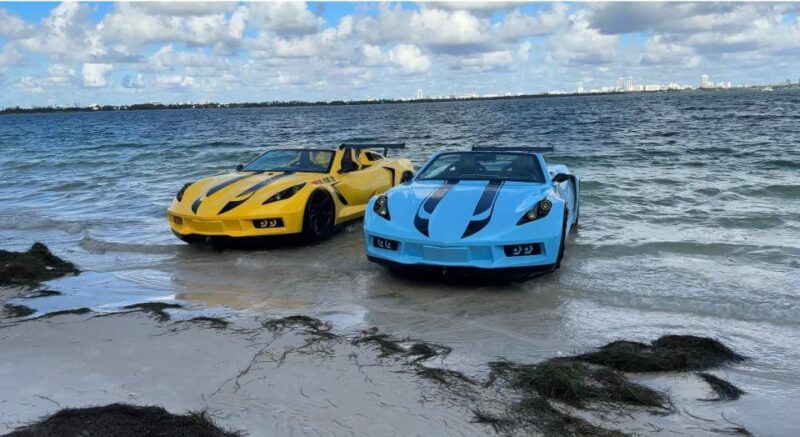 Miami Beach 1-HOUR JETCAR RIDE PLUS FREE 1-HOUR BOAT TOUR - What to Expect from This Tour